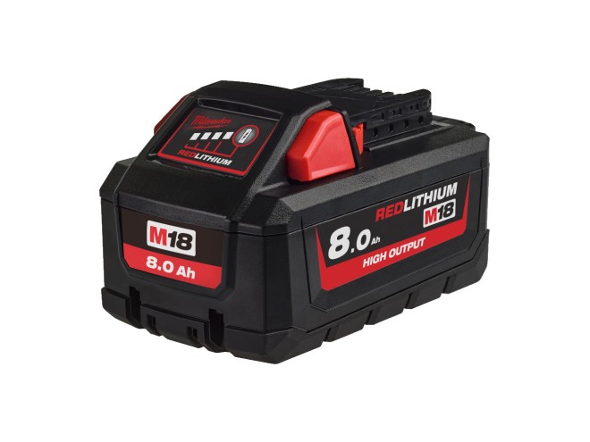 M18™ High Output™ 8.0 Ah Battery. Part No - 4932471070 M18 HB8. Milwaukee tools. M18 battery. Milwaukee dealer. Stock Milwaukee. Professional tools. Workshop tools. High Output battery. click & collect. Online Milwaukee Tools. Milwaukee accessories. Milwaukee batteries. Startin Tractors.