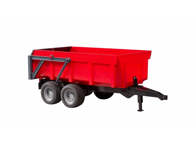 Bruder Tipping Trailer with automatic tailgate. OEM. Part No. 022112. Bruder toys. Bruder tipping trailer. Farming Young farming toys. 1:16 scale toys. 1:16 scale Bruder toys. Online shop. Click & collect. Indoor or outdoor play.