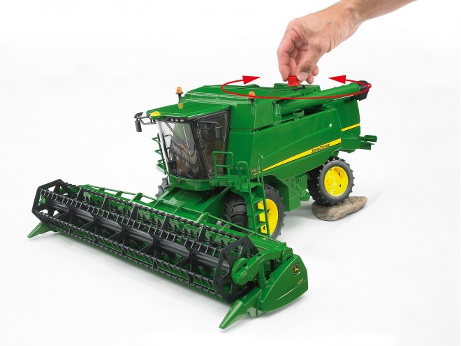 Bruder John Deere Combine Harvester T670i. OEM. Part No - 021320. Bruder toys. Bruder John Deere toy. John Deere combine. Combine harvester toy.  John Deere T670i. Online toy shop. click & collect. Bruder farming toys. Bruder combines