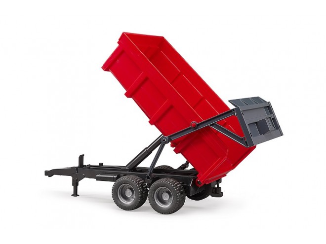 Bruder Tipping Trailer with automatic tailgate. OEM. Part No. 022112. Bruder toys. Bruder tipping trailer. Farming Young farming toys. 1:16 scale toys. 1:16 scale Bruder toys. Online shop. Click & collect. Indoor or outdoor play.