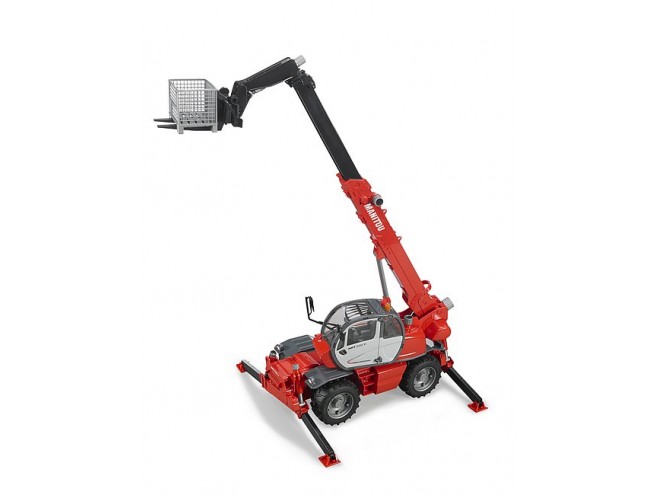 Manitou Telescopic Forklift MRT 2150. OEM. Part No 021290. Online toys. Bruder scale models. 1:16 scale. Manitou farming toy. click & collect. Online toy shop. Bruder toy models. Startin Tractors.