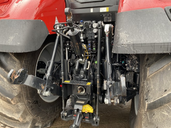 Case IH Optum 300 CVX Front Linkage Front PTO Full Accuguide