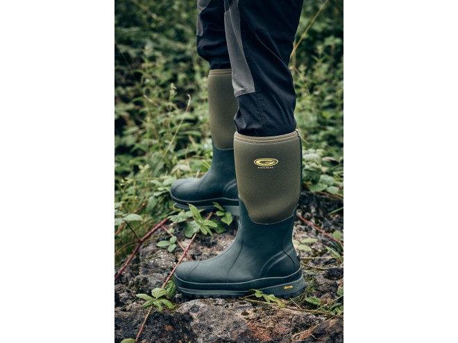 Grubs Snowline™ Wellington Boots - Moss Green, Agri Wellies. Grubs boots. Grubs Wellingtons. Workwear.  Farm wellies. Online wellington boots. Grubs range. Grubs dealer. Online shop. click & collect.  #waterproof #warmth #comfort #grip