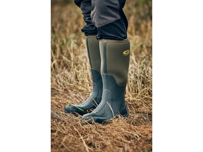 Grubs Snowline™ Wellington Boots - Moss Green, Agri Wellies. Grubs boots. Grubs Wellingtons. Workwear.  Farm wellies. Online wellington boots. Grubs range. Grubs dealer. Online shop. click & collect.  #waterproof #warmth #comfort #grip