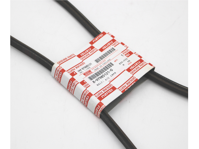 Genuine Isuzu Air Conditioning Belt 2.5 Litre D Max. OEM. Part No. 8979851210. Isuzu parts