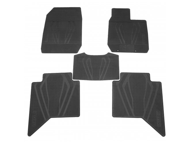 Isuzu Floor mats, rubber mats, front / rear, Startin Tractors, Isuzu parts. Isuzu dealer. Part No. 5867630220