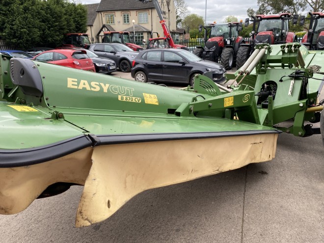 Krone B870CV 8.7M Rear Butterfly Mowers, (Front available separately)