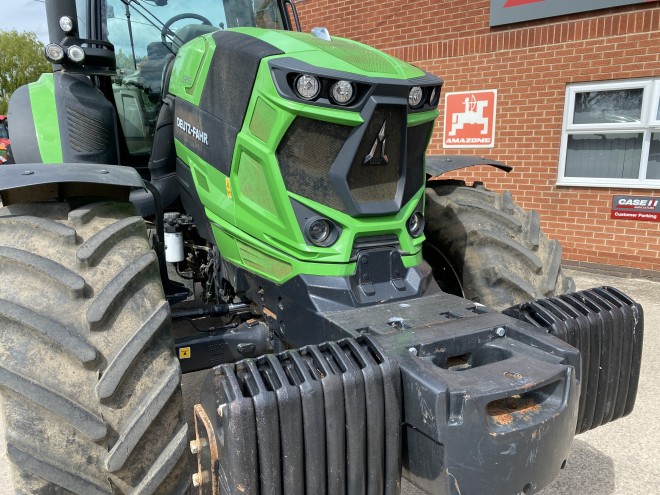 Deutz 6215 C/W Front suspension and can suspension and GPS Guidance