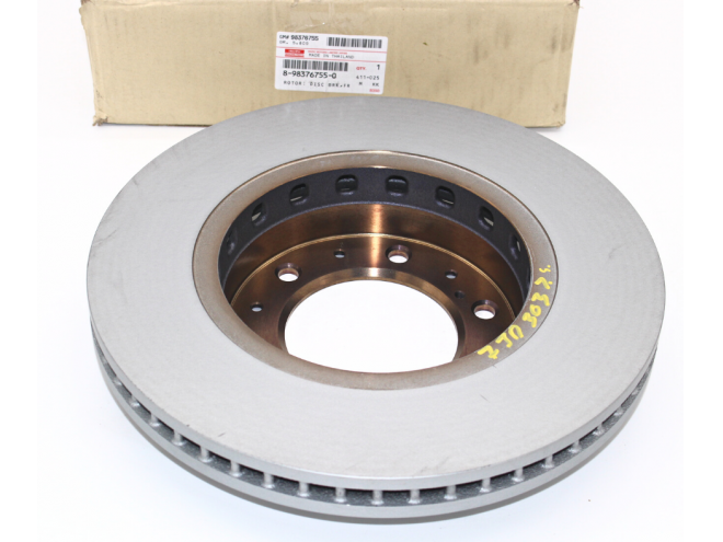 Genuine Isuzu Front Brake Disc's MY 2021. OEM. Part No. 8983767550. Front Rotor Disc. Isuzu dealer. Isuzu parts. Isuzu spare parts