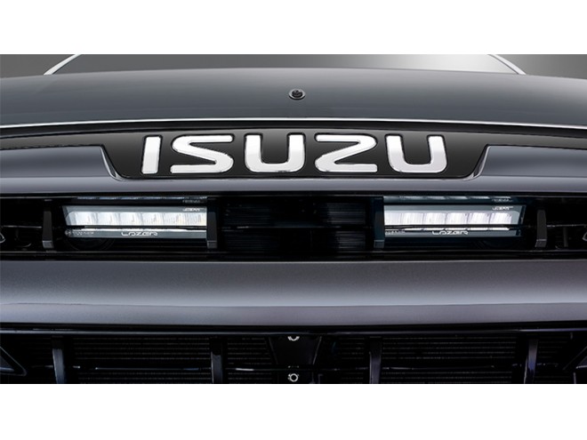 Lazer Linear 6 Front Bumper Kit for Isuzu D-max 2021. OEM. Part No. LAZER LINEAR 6. Isuzu D-Max Accessories. Isuzu exterior lighting. Isuzu dealer