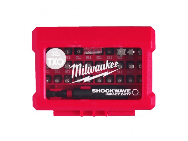 Shockwave™ 32 pc Impact Duty Set. OEM. Part No 4932471586. Milwaukee products. Milwaukee range. Milwaukee Impact Set. Milwaukee hand tools. Milwaukee power tools. Click & collect.
