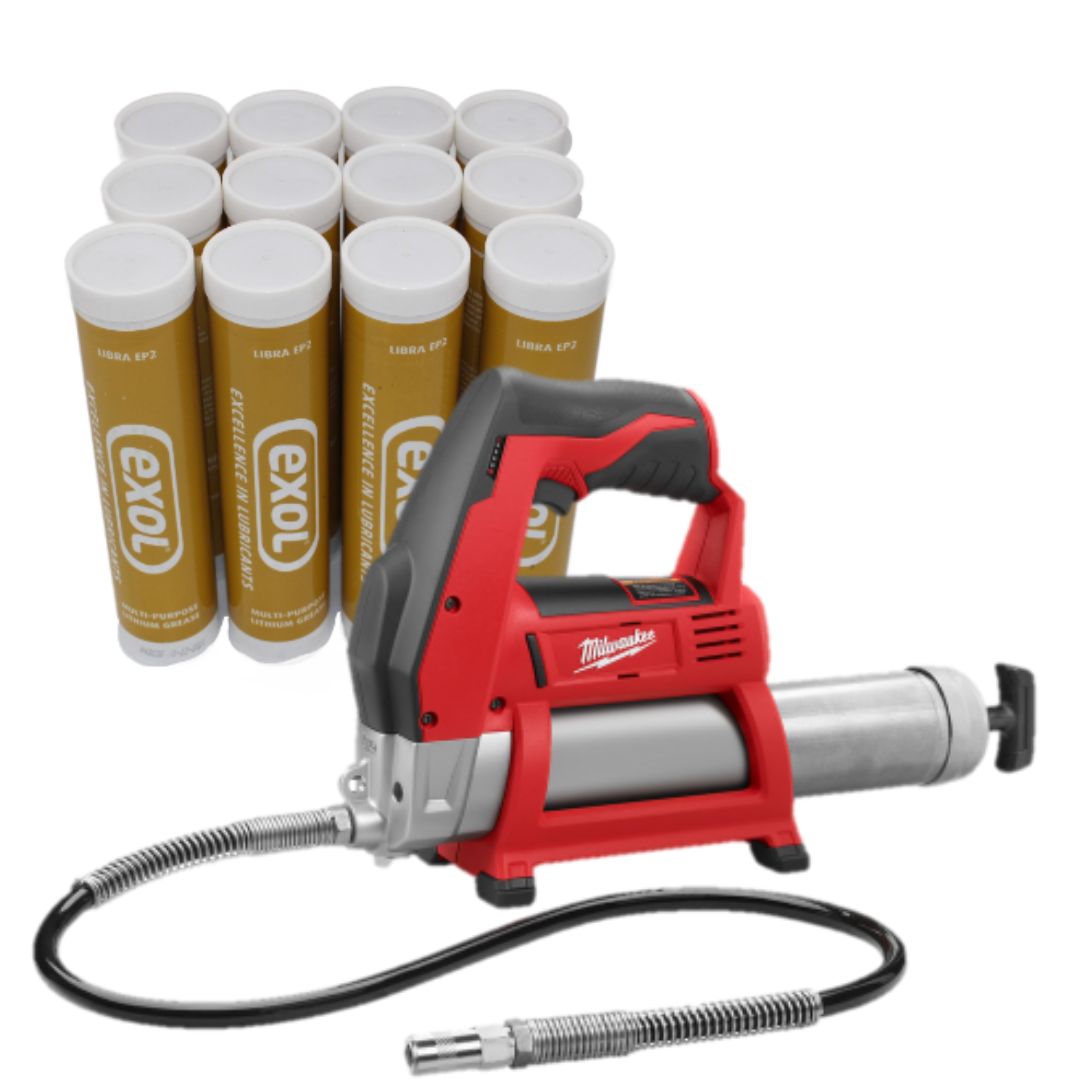 M12 Grease gun kit. Milwaukee. OEM. Part No.4933440435