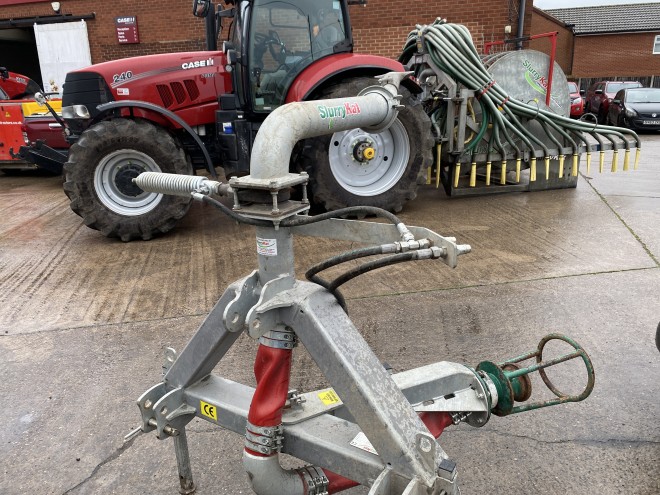 SlurryKat Bak- Pak Reeler with 9m dribble-bar