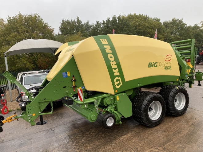 Krone Big Pack 1270 with Multi-Bale option  (up to 9 Bales in 1) Ex Demo
