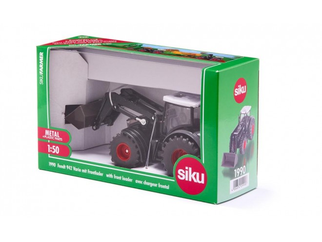 Siku Fendt 942 Vario with front loader. OEM. Part No.019909. Siku online toy. Siku Fendt toy. Fendt farm toy. Farming toys. Siku toy. click & collect.  Fendt 942 Vario. Siku model.