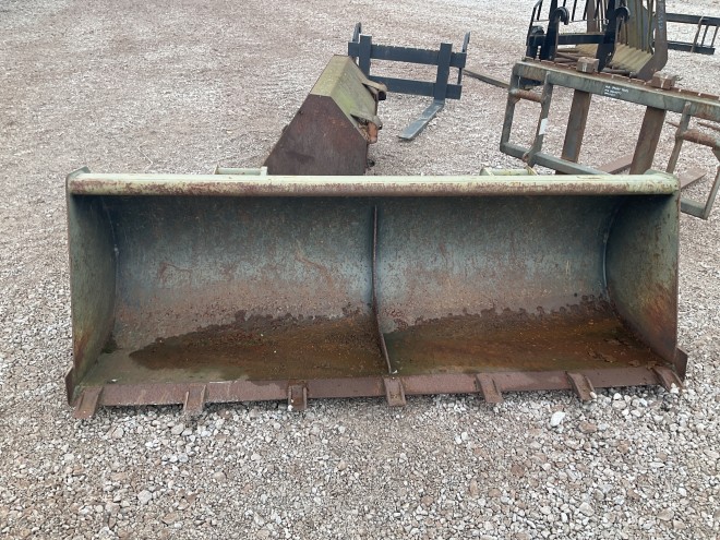 Mx stone rubble bucket 2000 mm wide MX brackets