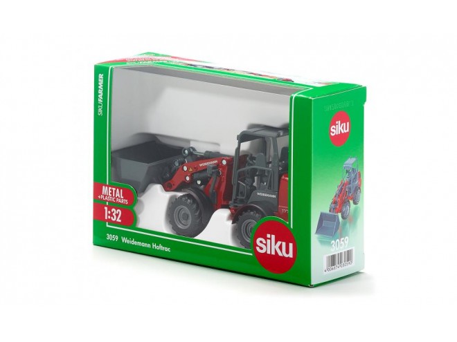 Weidemann Hoftrac. OEM. Part 030590. Siku farm toys. Weidemann loader toy. Siku Weidemann loader. Farm toys. Siku toys. Siku collectables. Online farm toys. Online Siku. Siku. Online toy shop. Click & collect. Online shopping. Online toy shopping,