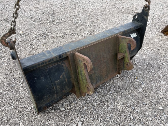 7 tine muck fork JCB Compact brackets 1.400mm wide