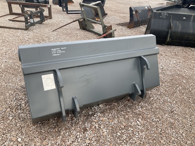 Weidemann bucket 1.600 wide euro 8 brackets