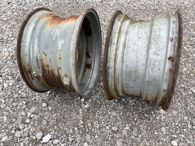 15x26 adjustable rims pair