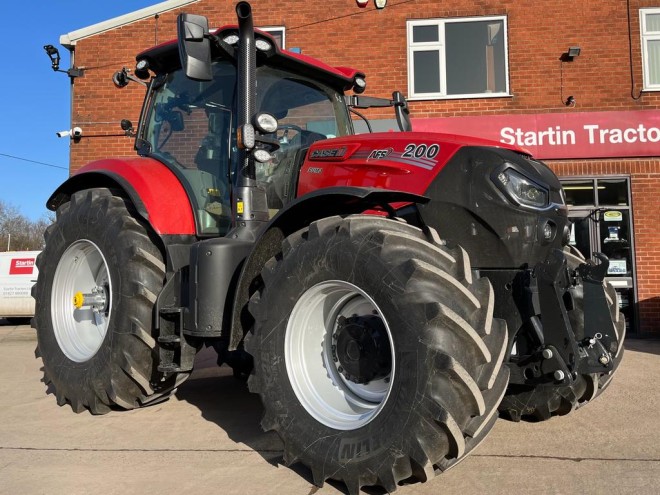 Case IH Puma 200 CVX Front Linkage Accuguide Ready