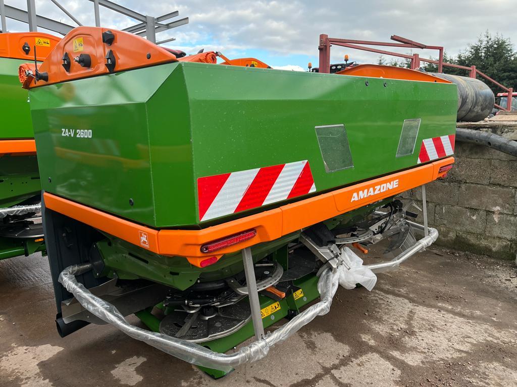 Amazone fertiliser spreaders,