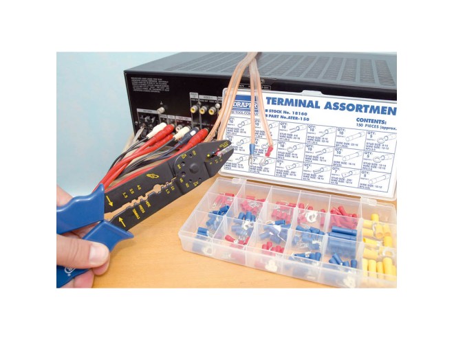 Draper Insulated Terminal assortment. Part No 18160. Workshop. online tools. click & collect. Startin Tractors.