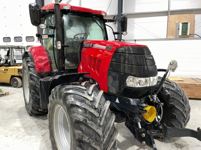 Case IH Puma 160 CVX C/W front linkage and front PTO pro 700 screen