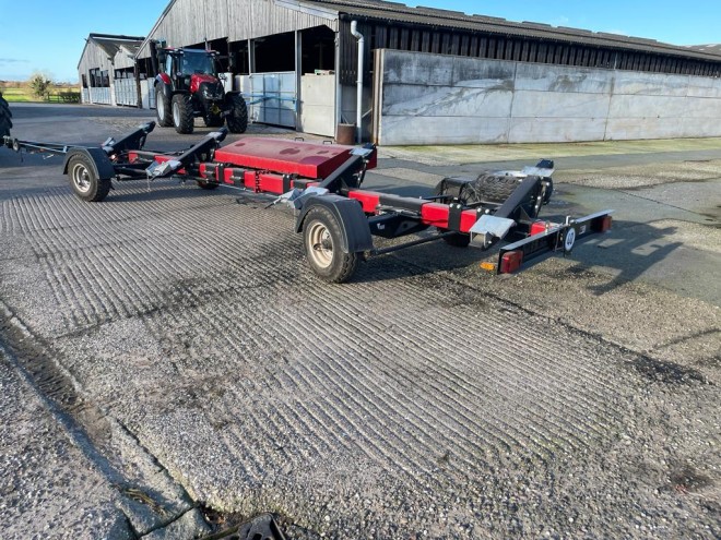 Case IH Axial Flow 7150 c/w 25'' Vario header and trailer EX Demo