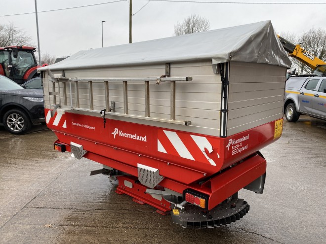 Kverneland Exacta - TL GEO Spread Fertilizer spreader Isobus