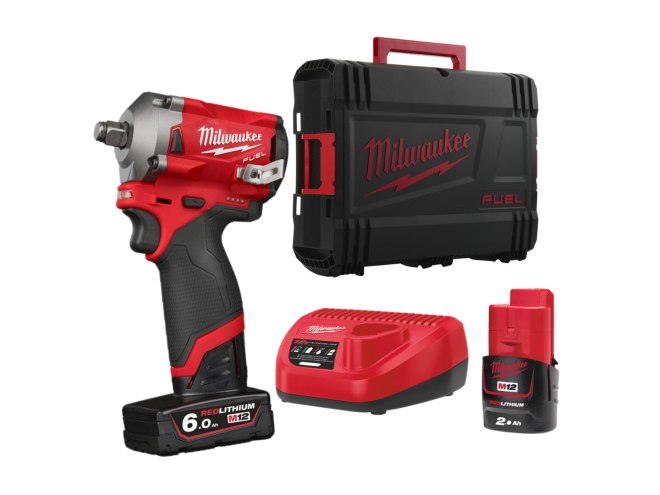 M12 Fuel Sub Compact ½" Impact Wrench Kit. OEM. Part No. 4933464617. Milwaukee kit. Milwaukee ½" wrench kit. Milwaukee Tools. Power Tools. Hand Tools. Online Tools. click and collect. Authorised Milwaukee Dealers. Startin Tractors. Local Milwaukee Dealer. M12 FIWF-12-622X. Tradesmen Tools. Milwaukee Deals. Cheap tools online. Collect in store. Online Tools UK. Cheap Milwaukee. Professional Tools. Workshop Tools.