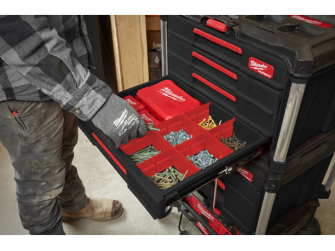 PACKOUT™ 4 Drawer Tool Box. PACKOUT™ 4 Drawer Tool Box. Milwaukee Storage. PACKOUT System. Milwaukee Tools UK. Online tools UK.  Milwaukee storage solution. 3 Drawer Tool Box. Milwaukee Power Tools. Tool Storage. Milwaukee Range. Tradesmen Tools. Low Price Milwaukee Deals. Click & collect. Collect in store. Tool Box UK. Startin Tractors.