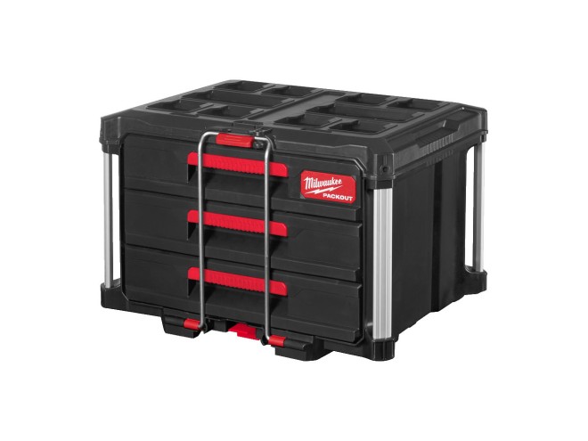 PACKOUT™ 3 Drawer Tool Box. Milwaukee Storage. PACKOUT System. Milwaukee Tools UK. Online tools UK.  Milwaukee storage solution. 3 Drawer Tool Box. Milwaukee Power Tools. Tool Storage. Milwaukee Range. Tradesmen Tools. Low Price Milwaukee Deals. Click & collect. Collect in store. Tool Box UK. Startin Tractors.