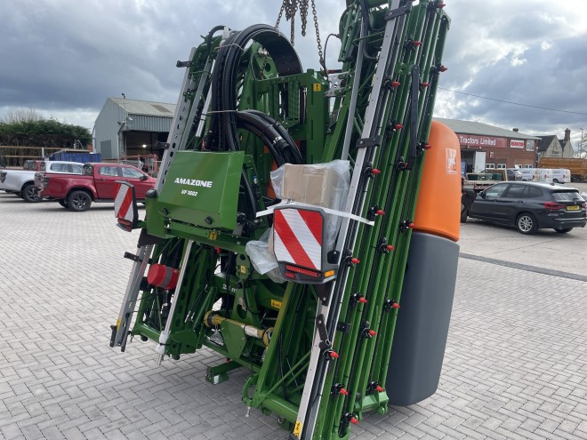 Amazone UF1602 24m Sprayer with Front Tank 1502, Iso Bus