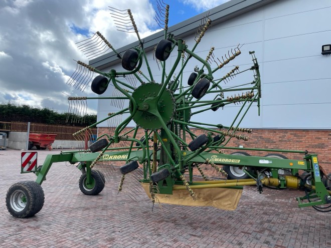 Krone Swadro 1000 Twin Rotor Centre Delivery Rate