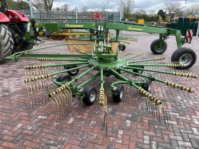 Krone Swadro 1000 Twin Rotor Centre Delivery Rate