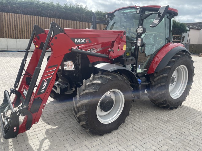 Case IH Farmall 120C HI-LO with U406+ loader