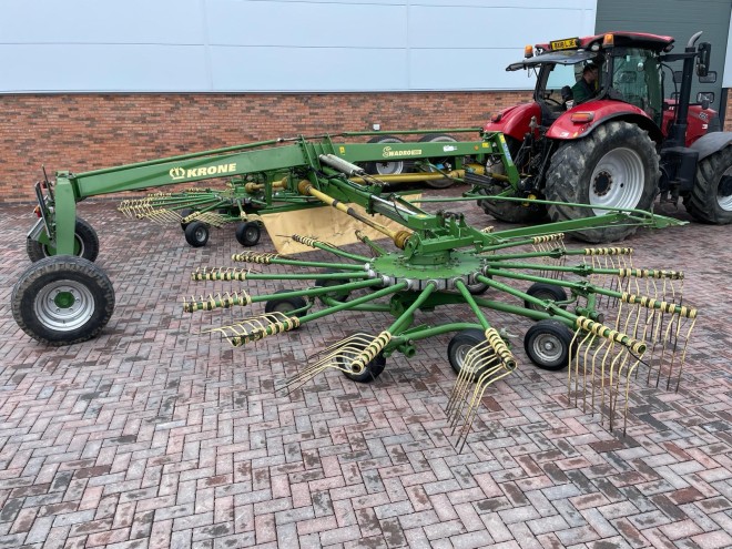 Krone Swadro 1000 Twin Rotor Centre Delivery Rate