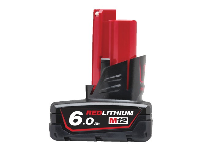 M12™ 6.0 Ah Battery. OEM. Part No M12 B6, 4932451395. click & collect, collect instore, buy online, low price, Milwaukee batteries. M12 batteries. Redlink. Redlithium. Power Tools. Mlwaukee Dealers. Instock. Startin Tractors.