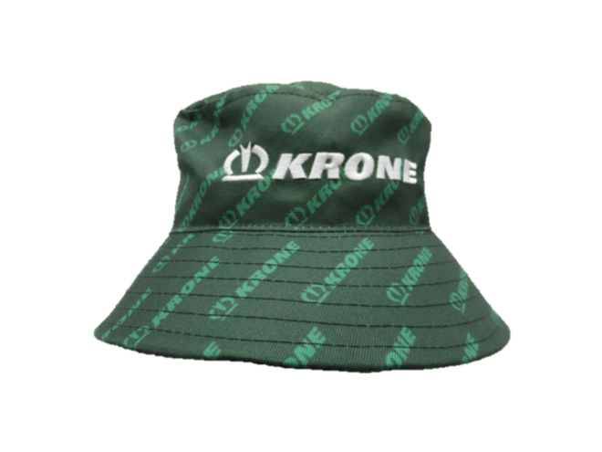 Krone Bucket Hat OEM. Part No: KR-209030900, Krone merchandise, click & collect, collect instore, fast delivery, Krone Dealer. Krone Hat, Krone Bucket Hat, Bucket Hat, Krone Merch, Adult clothing, Krone clothing, online agri shop, online shopping, low price, Krone agri-wear, farming, Startin Tractors