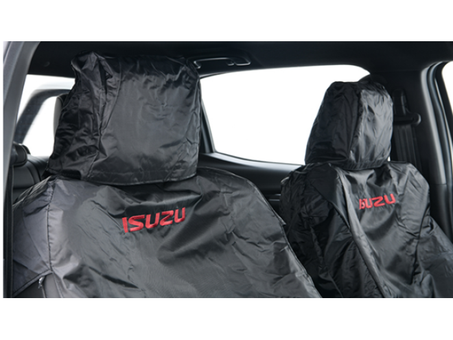 Genuine Seat covers, OEM Part No IACC3730RH, Isuzu Dealers, Isuzu spare parts, Isuzu Accessories, Isuzu Utility seat covers, protective seat covers, Genuine Seat Covers, DMax, click & collect, low price, shop Isuzu online, Startin Tractors.