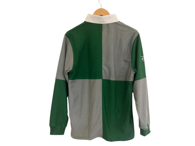 Krone BiG X Rugby Shirt OEM, Part No 209032540. Krone Merchandise, click & collect, online shop, collect instore, fast delivery, Krone clothing, Krone Rugby shirt, Krone Limited edition,  Krone Dealer, Rugby shirt, Harlequin, agri-wear, Startin Tractors.