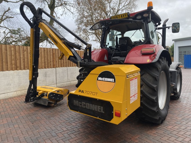 McConnel PA7070T C/W 1.2M belt drive head