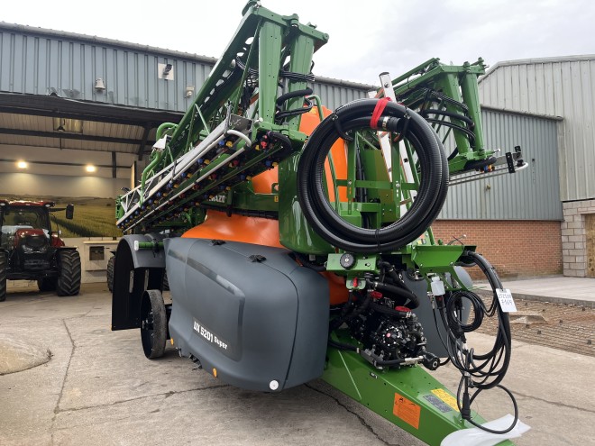 Amazone UX 5201 36M Trailed Sprayer Super L 3 boom Hydraulic pump Contour control Swing Stop