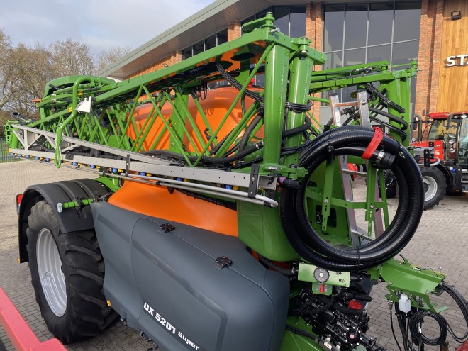 Amazone UX 5201 36M Trailed Sprayer Super L 3 boom Hydraulic pump Contour control Swing Stop