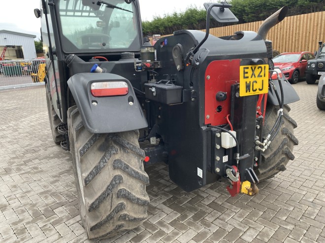 Case IH Farmlift 742 C/W Qfit headstock, Pick up hitch