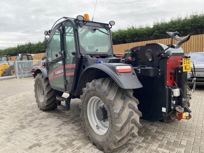 Case IH Farmlift 742 C/W Qfit headstock, Pick up hitch