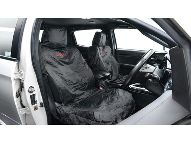 Isuzu Right Hand Front Seat Cover OEM Part No IACC3732RH, Isuzu Dealer, Isuzu Accessories, DMax seat covers, Isuzu Seat Covers, Isuzu spare parts, VCross,, DL40, DL20, AT35 seat covers, front seat covers, protective seat covers, click & collect , Startin Tractors