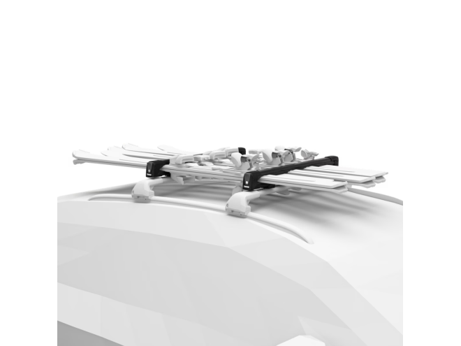 Thule Ski Carrier - Snow Pack L, Isuzu Dealer, Isuzu accessories, Isuzu Ski Carrier, Ski holder, Isuzu Genuine parts, Isuzu Genuine Accessories, Ski accessories, UK Delivery, Next Day Delivery , Startin Tractors
