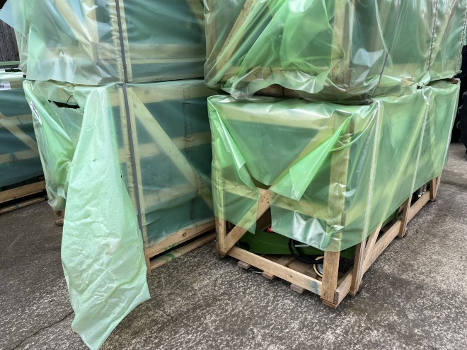 Krone Easycut F320 CV Pull Type Headstock Front Mounted Mower Conditioner